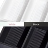 image:imageiDesign The Sarah Tanno Collection Silicone Makeup Palette Holder and Cosmetic Organizer White4 Section