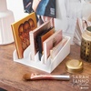 image:imageiDesign The Sarah Tanno Collection Silicone Makeup Palette Holder and Cosmetic Organizer WhiteOpen End