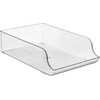 image:imageiDesign Water Bottle Organizer for Fridge Set of 4 Clear  Made in USAPack of 2