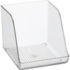 image:imageiDesign Water Bottle Organizer for Fridge Set of 4 Clear  Made in USAPack of 2 Tall