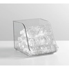 image:imageiDesign Water Bottle Organizer for Fridge Set of 4 Clear  Made in USAPack of 2 Tall