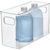 image:imageInterDesign Linus Plastic Countertop Closet and Vanity Organizer Storage Bin for Bathroom Bedroom Office Craft Room Kitchen SmallSmall