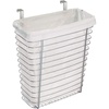 image:imageiDesign Axis Steel Over the Cabinet Storage Basket Organizer for Kitchen Pantry Bathroom Office Dorm Room 71 x 122 x 142 ChromeChrome