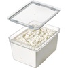 image:imageiDesign Large Tall Dry Goods Storage Bin The Fresh Collection  785 L x 1085 H x 6 W Clear BinPack of 1