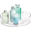 image:imageiDesign Linus BPAFree Plastic Turntable Organizer 12 x 12 x 3 Spinner  for Bathroom StoragePack of 1