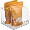 image:imageiDesign Linus Stacking Organizer Bins for Kitchen Pantry Office Bathroom Extra LargeClearLarge