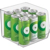 image:imageiDesign OpenFront Storage Bin  AllPurpose Bin for Kitchen Bathroom or Office  Clear  Made in USAPack of 1