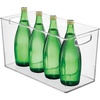 image:imageiDesign Pantry Bin with Handles Clear  Kitchen Storage For Cabinets For Pantry For FridgePack of 1