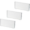image:imageiDesign Recycled Plastic Dividers 3 Pack The Rosanna Pansino Collection  58 Clear DividersDividers