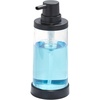 image:imageiDesign Soap Dispenser Pump  33 x 33 x 77 Clear amp Black