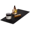 image:imageiDesign The Sarah Tanno Collection HeatResistant Silicone Mat for Cosmetic Drawer Organizers BlackMedium