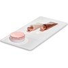 image:imageiDesign The Sarah Tanno Collection HeatResistant Silicone Mat for Cosmetic Drawer Organizers WhiteMedium