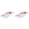 image:imageiDesign The Sarah Tanno Collection HeatResistant Silicone Mat for Cosmetic Drawer Organizers WhiteMedium Pack of 2