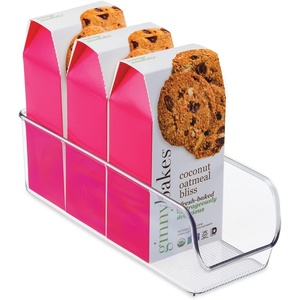 image:imageiDesign Linus Storage Container Small Clear  Kitchen Pantry Refrigerator FreezerPack of 1