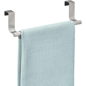 image:imageiDesign Orbinni Steel Over the Door Organizer Rose Gold  Valet Storage Hook For Bedroom Closet Bathroom 4 x 83 x 11Brushed