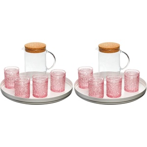 image:imageiDesign Recycled Plastic Lazy Susan Turntable Organizer The Rosanna Pansino Collection  1003 L x 1003 W x 173 H Coconut15 Inch Pack of 2
