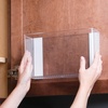 image:imageiDesign AFFIXX Plastic Wall Mount Organizer for Kitchen Bathroom Office Bedroom Garage Craft Room 35 x 11 x 65 Clear  For Kitchen Bathroom Office Bedroom Garage Craft Room35 x 11 x 65