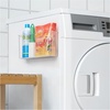 image:imageiDesign AFFIXX Plastic Wall Mount Organizer for Kitchen Bathroom Office Bedroom Garage Craft Room 35 x 11 x 65 Clear  For Kitchen Bathroom Office Bedroom Garage Craft Room35 x 11 x 65