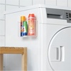 image:imageiDesign AFFIXX Plastic Wall Mount Organizer for Kitchen Bathroom Office Bedroom Garage Craft Room 35 x 8 x 55 ClearPack of 2