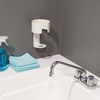 image:imageiDesign Adhesive Cleaning Wipes Holder for Kitchen or Bathroom  Coconut White