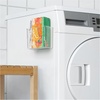 image:imageiDesign Adhesive Organizer Bin  Clear  DamageFree Hanging For Kitchen For Bathroom For OfficePack of 1