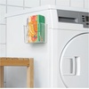 image:imageiDesign Adhesive Organizer Bin  Clear  DamageFree Hanging For Kitchen For Bathroom For OfficePack of 2