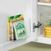 image:imageiDesign Adhesive Organizer Bin  Clear  DamageFree Hanging For Kitchen For Bathroom For OfficePack of 4