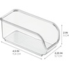 image:imageiDesign BPAFree Plastic Sugar Packet Holder The Linus Collection Clear  225 x 45 x 2 OrganizerPack of 1