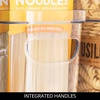 image:imageiDesign Crisp Fridge and Pantry Storage Bin with Handles Container for Food Drinks Produce Organization BPAFree 10 x 4 x 64 x 10 x 6