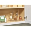 image:imageiDesign Crisp Plastic Stadium Spice Rack 3Tier Organizer for Kitchen Pantry Cabinet Countertops Vanity Office Craft Room 96 x 055 x 347Clear