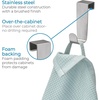 image:imageiDesign Forma Brushed Stainless Steel OverTheCabinet Storage Hook  1 x 225 x 3  OverTheCabinet StorageBrushed Ss