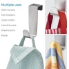 image:imageiDesign Forma Brushed Stainless Steel OverTheCabinet Storage Hook  1 x 225 x 3  OverTheCabinet StorageBrushed Ss