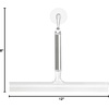 image:imageiDesign Forma Brushed Stainless Steel Squeegee 12 x 8  Suction Storage HookModern