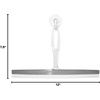 image:imageiDesign Forma Brushed Stainless Steel Squeegee 12 x 8  Suction Storage HookPlastic Handle