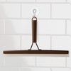 image:imageiDesign Forma Polished Stainless Steel Squeegee with Suction Storage Hook  12 x 75Bronze