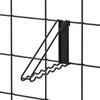 image:imageiDesign Jayce Metal Iron Holder Storage Basket for Modular Grid Wall System Organizer for Kitchen Bathroom Bedroom Office Basement Garage 825 x 575 x 5  Matte BlackMatte Black