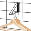image:imageiDesign Jayce Metal Iron Holder Storage Basket for Modular Grid Wall System Organizer for Kitchen Bathroom Bedroom Office Basement Garage 825 x 575 x 5  Matte BlackMatte Black