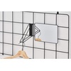 image:imageiDesign Jayce Metal Iron Holder Storage Basket for Modular Grid Wall System Organizer for Kitchen Bathroom Bedroom Office Basement Garage 825 x 575 x 5  Matte BlackMatte Black