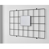 image:imageiDesign Jayce Metal Iron Holder Storage Basket for Modular Grid Wall System Organizer for Kitchen Bathroom Bedroom Office Basement Garage 825 x 575 x 5  Matte BlackMatte Black