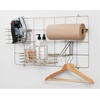 image:imageiDesign Jayce Metal Iron Holder Storage Basket for Modular Grid Wall System Organizer for Kitchen Bathroom Bedroom Office Basement Garage 825 x 575 x 5  Matte BlackSatin