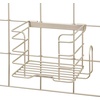 image:imageiDesign Jayce Metal Iron Holder Storage Basket for Modular Grid Wall System Organizer for Kitchen Bathroom Bedroom Office Basement Garage 825 x 575 x 5  Matte BlackSatin