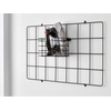 image:imageiDesign Jayce Metal Iron Holder Storage Basket for Modular Grid Wall System Organizer for Kitchen Bathroom Bedroom Office Basement Garage 825 x 575 x 5  Matte BlackMatte Black