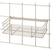image:imageiDesign Jayce Metal Iron Holder Storage Basket for Modular Grid Wall System Organizer for Kitchen Bathroom Bedroom Office Basement Garage 825 x 575 x 5  Matte BlackSatin