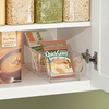 image:imageiDesign Plastic Divided Storage Organizer  5 x 105 x 35 Clear Bin  The Linus CollectionPack of 2