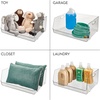 image:imageiDesign Stackable OpenFront Storage Bin Extra Long Organizer for Kitchen or Pantry ClearPack of 1