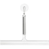image:imageiDesign Forma Brushed Stainless Steel Squeegee 12 x 8  Suction Storage HookModern