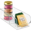 image:imageiDesign Plastic Divided Storage Organizer  5 x 105 x 35 Clear Bin  The Linus CollectionPack of 1