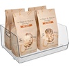 image:imageiDesign Stackable OpenFront Storage Bin Extra Long Organizer for Kitchen or Pantry ClearPack of 1
