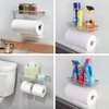 image:imageiDesign Classico Steel Wall Mounted Paper Towel Holder with Shelf Paper Towel Dispenser for Kitchen Bathroom Laundry Room Garage Office  Satin