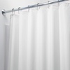 image:imageiDesign Fabric Shower Curtain Long 72Inch by 84Inch WhiteWhite
